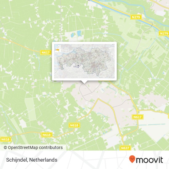 Schijndel map