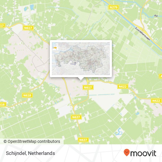 Schijndel map