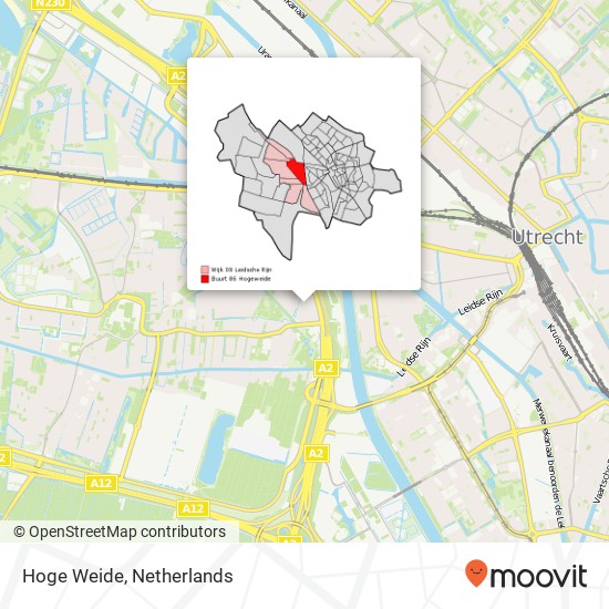 Hoge Weide map