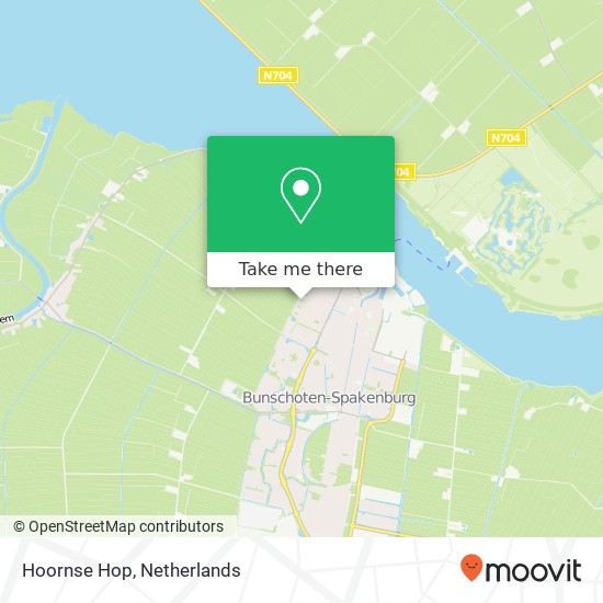 Hoornse Hop map