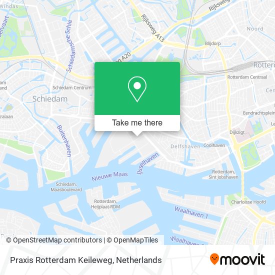 Praxis Rotterdam Keileweg Karte