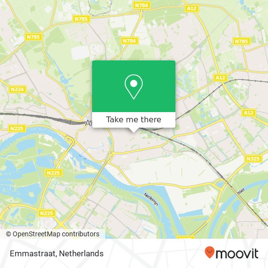 Emmastraat map