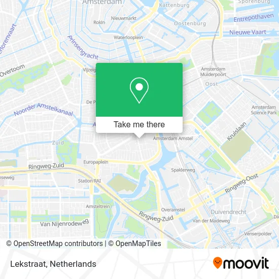Lekstraat map