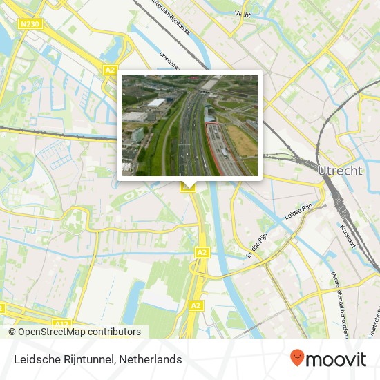 Leidsche Rijntunnel Karte