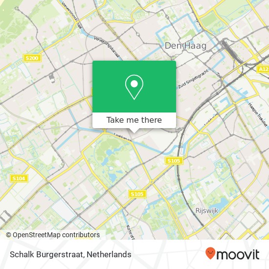 Schalk Burgerstraat map