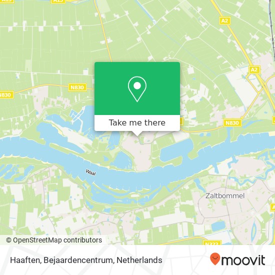 Haaften, Bejaardencentrum map