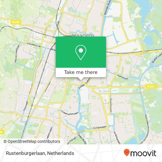 Rustenburgerlaan map