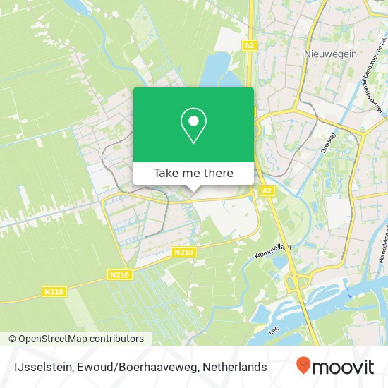 IJsselstein, Ewoud / Boerhaaveweg map