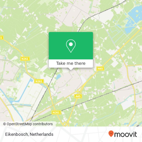 Eikenbosch map