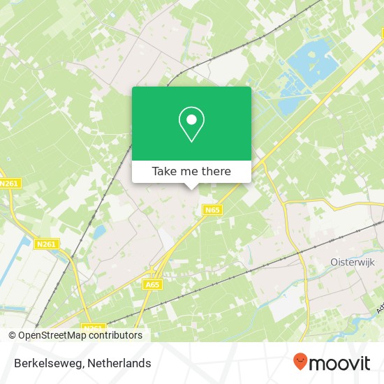 Berkelseweg map