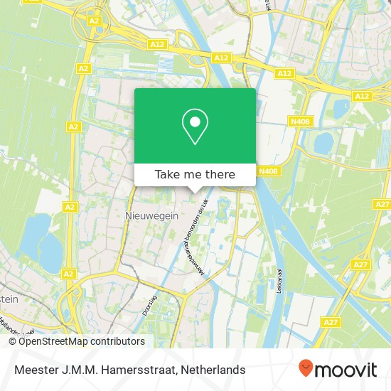 Meester J.M.M. Hamersstraat map
