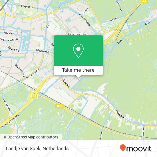 Landje van Spek map