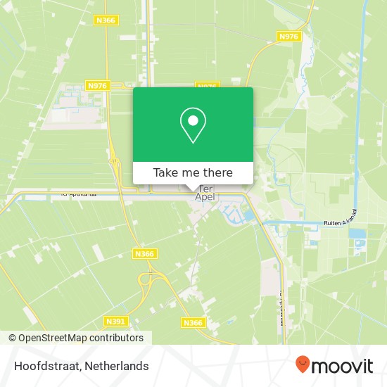 Hoofdstraat map