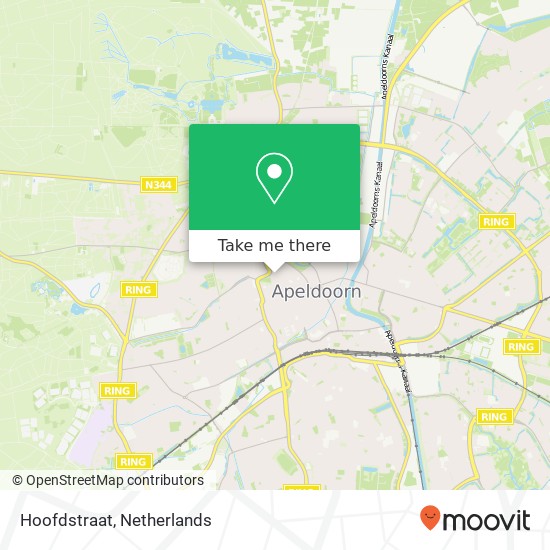 Hoofdstraat map