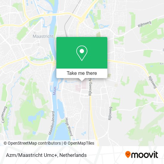 Azm/Maastricht Umc+ Karte