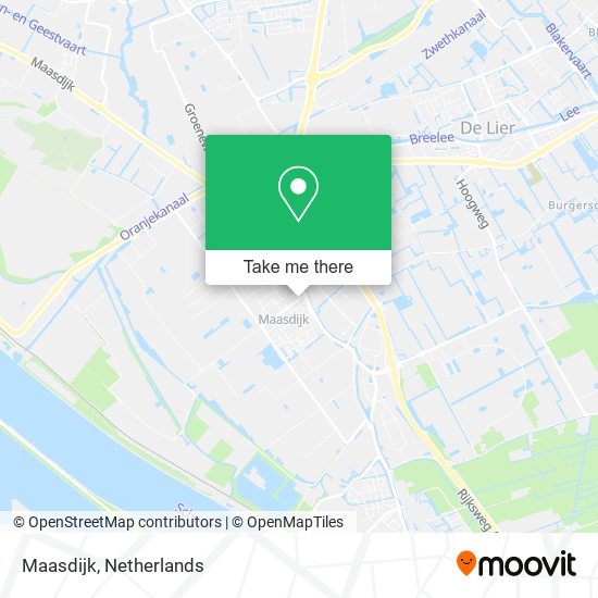 Maasdijk map