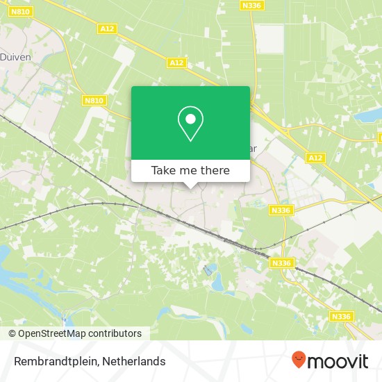 Rembrandtplein map