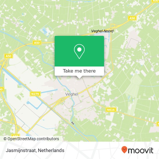 Jasmijnstraat map