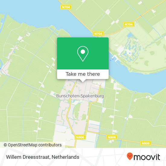 Willem Dreesstraat map
