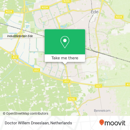 Doctor Willem Dreeslaan map