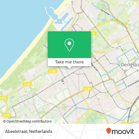 Abeelstraat map