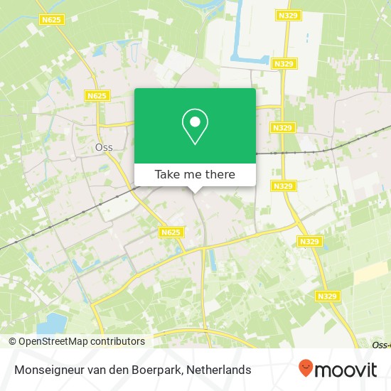 Monseigneur van den Boerpark map