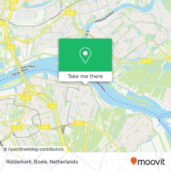 Ridderkerk, Boele map