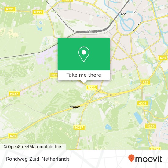 Rondweg-Zuid map