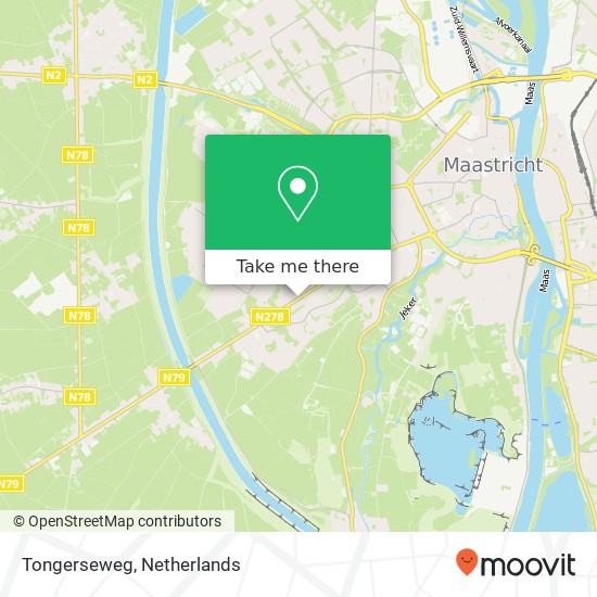 Tongerseweg map