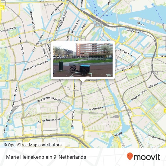 Marie Heinekenplein 9 map