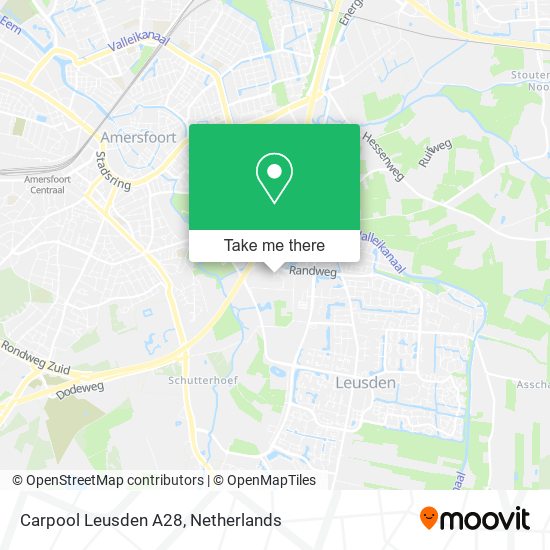 Carpool Leusden A28 map