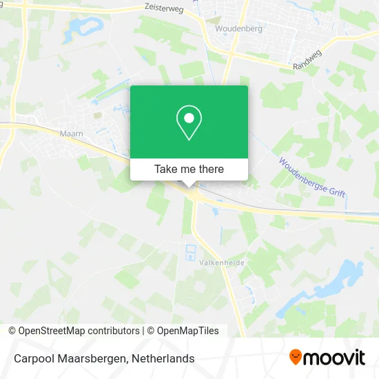 Carpool Maarsbergen map