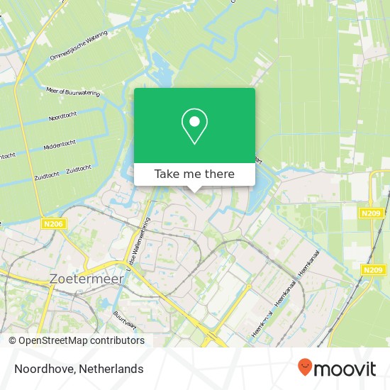 Noordhove map