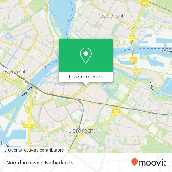 Noordhoveweg map