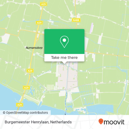 Burgemeester Henrylaan map