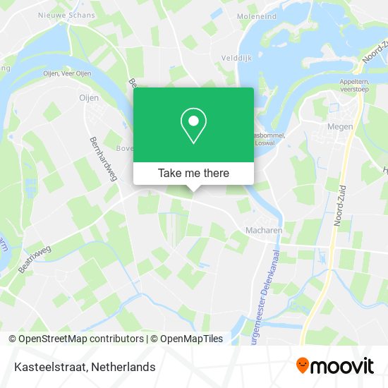 Kasteelstraat map