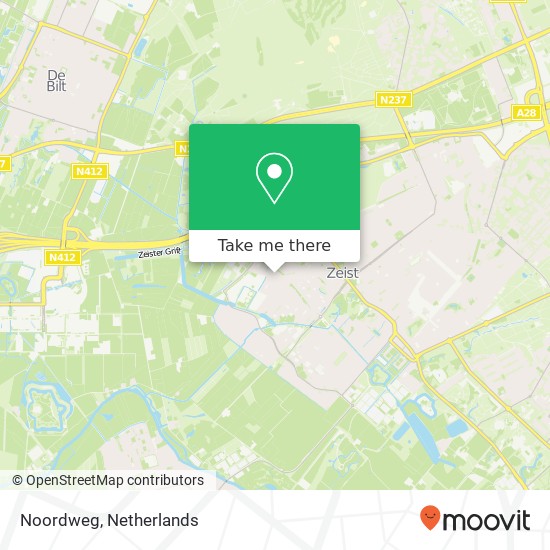 Noordweg Karte