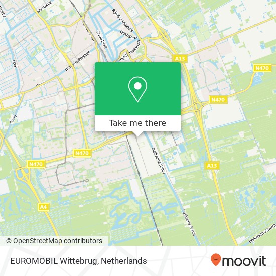 EUROMOBIL Wittebrug map