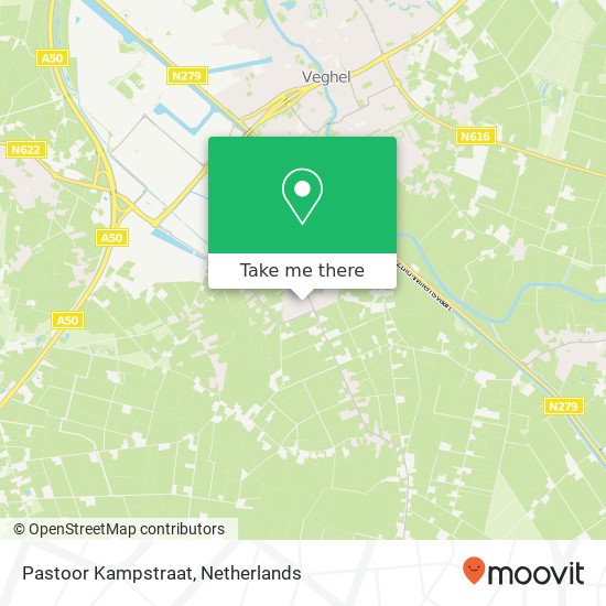 Pastoor Kampstraat map