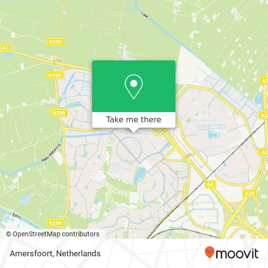 Amersfoort map