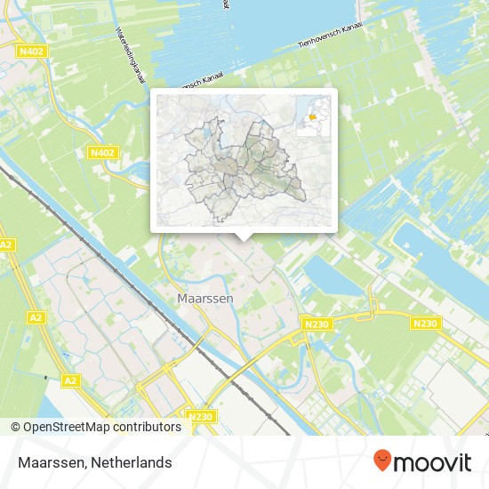 Maarssen map