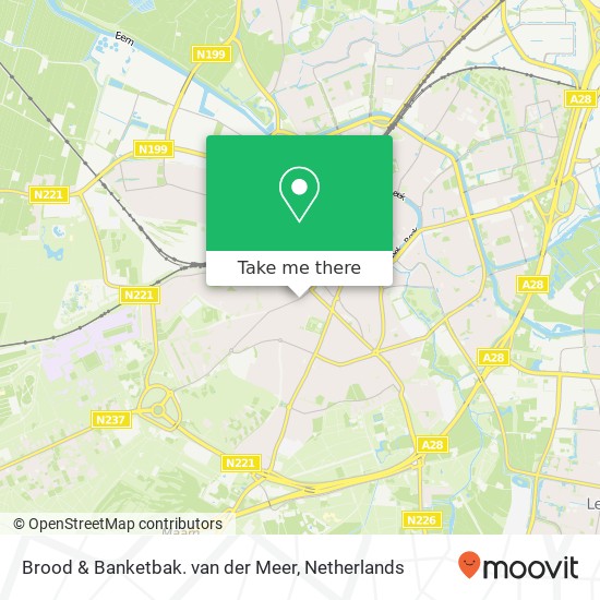 Brood & Banketbak. van der Meer map