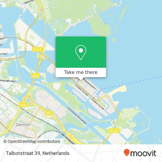 Talbotstraat 39 map