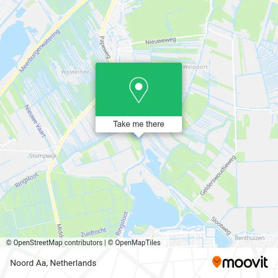 Noord Aa map