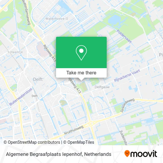Algemene Begraafplaats Iepenhof map