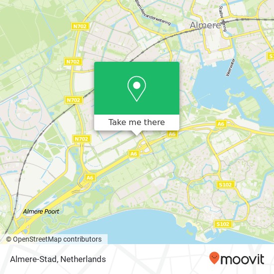 Almere-Stad map