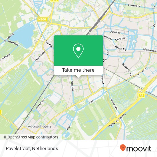 Ravelstraat map