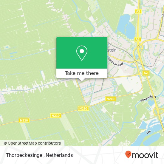 Thorbeckesingel Karte