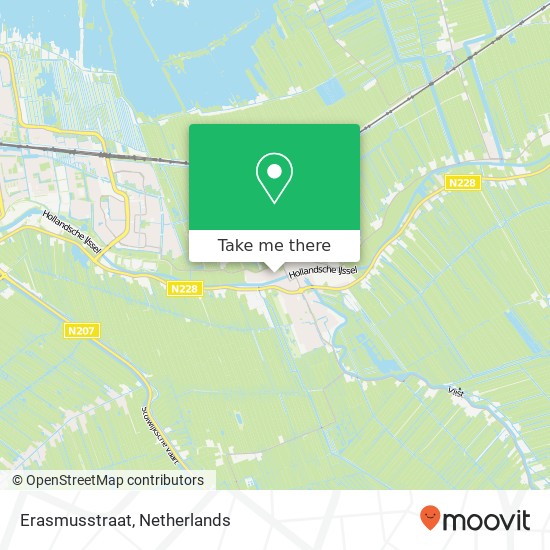 Erasmusstraat map