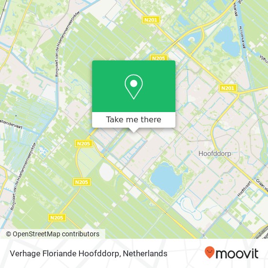 Verhage Floriande Hoofddorp map